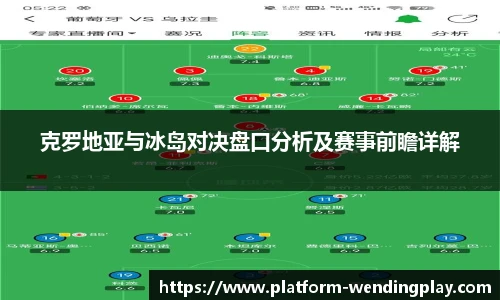 克罗地亚与冰岛对决盘口分析及赛事前瞻详解